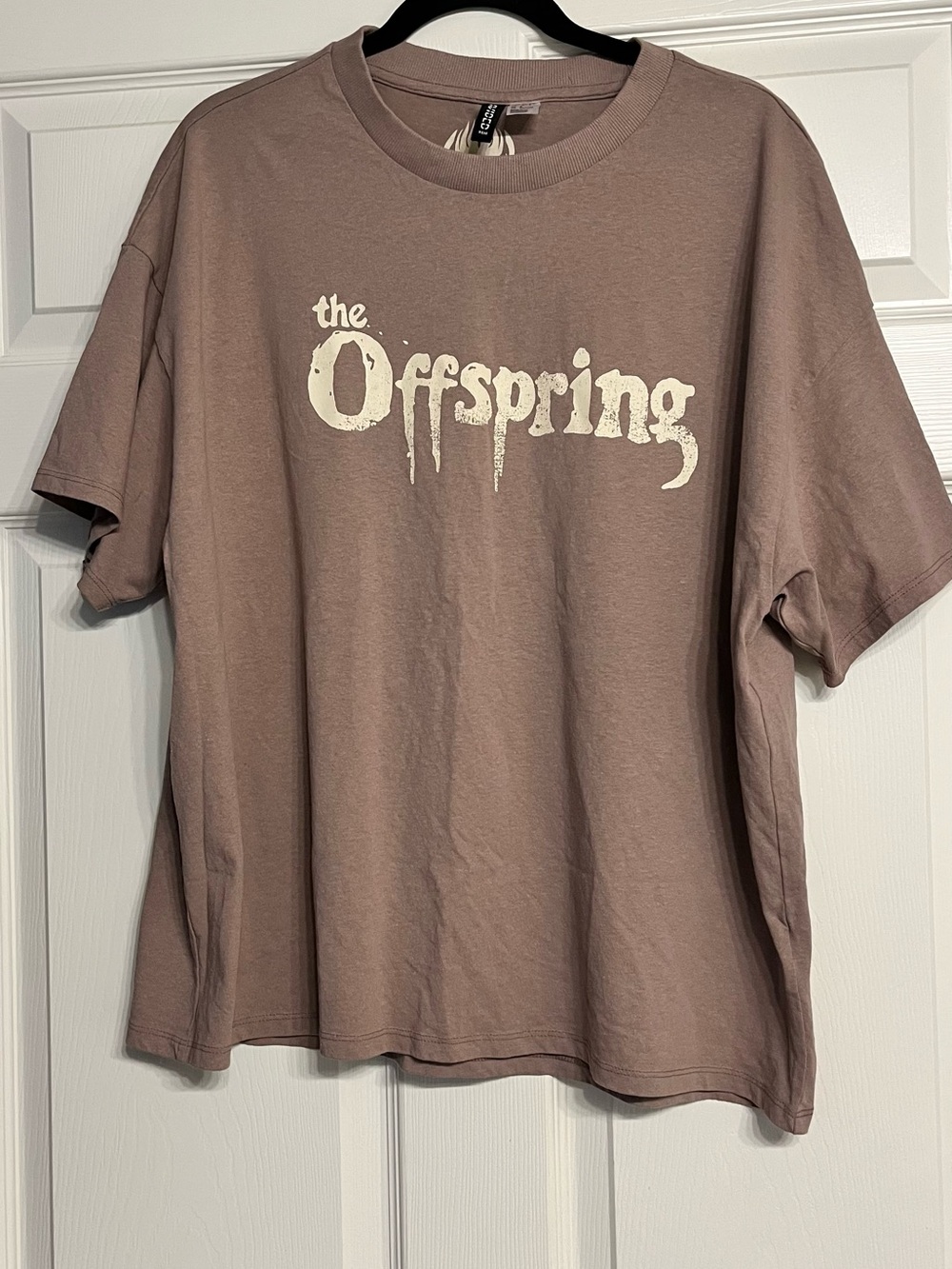 H&M Mauve Offspring Logo Tee